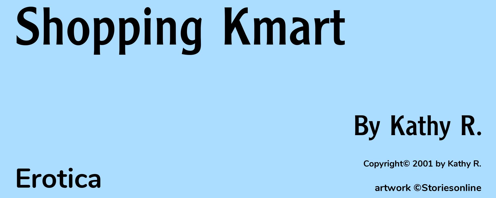 Shopping Kmart - Cover