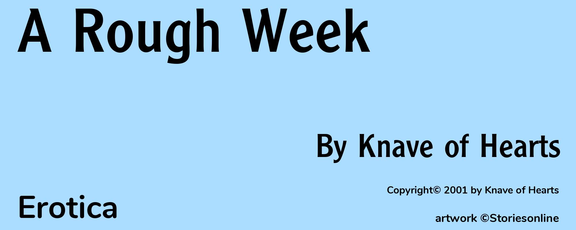 A Rough Week - Cover