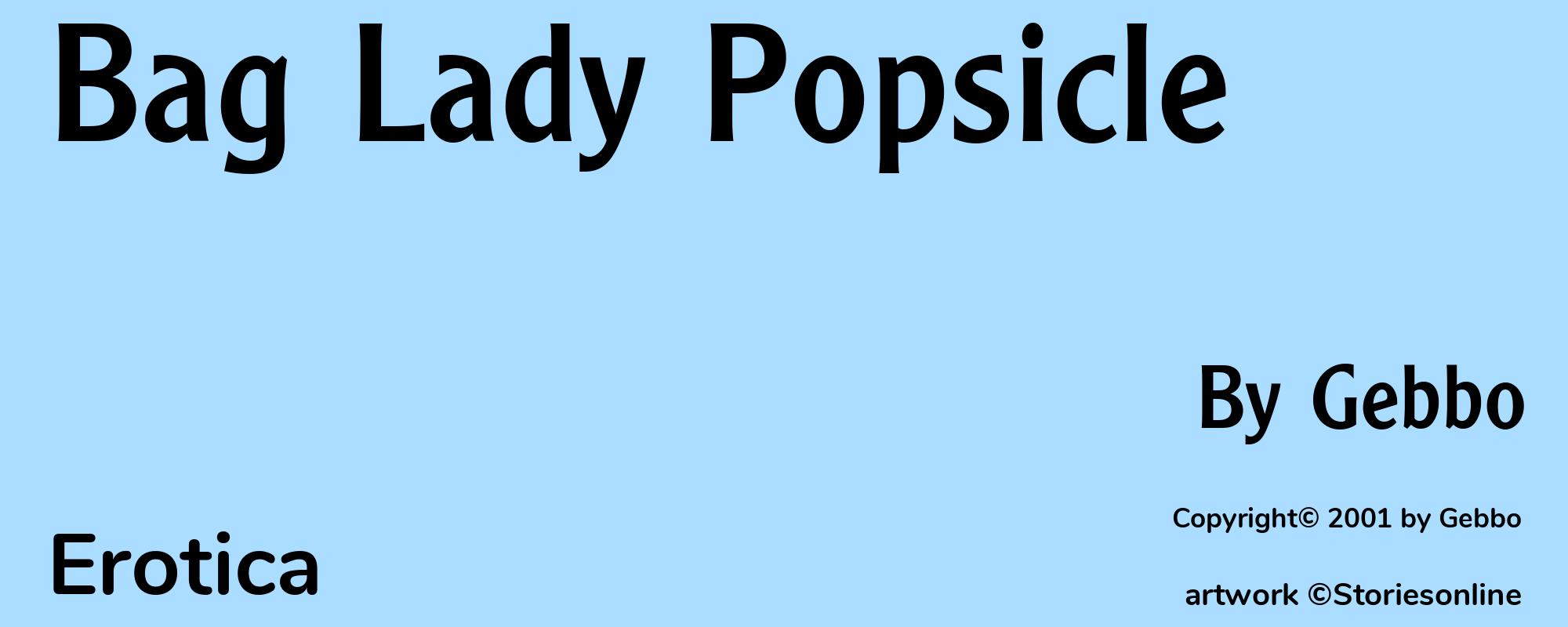 Bag Lady Popsicle - Cover