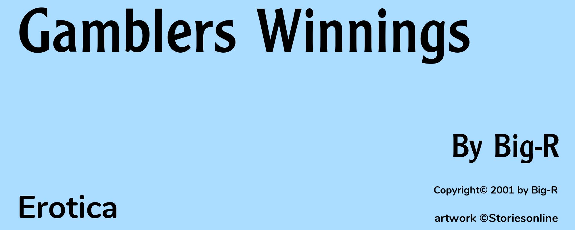 Gamblers Winnings - Cover