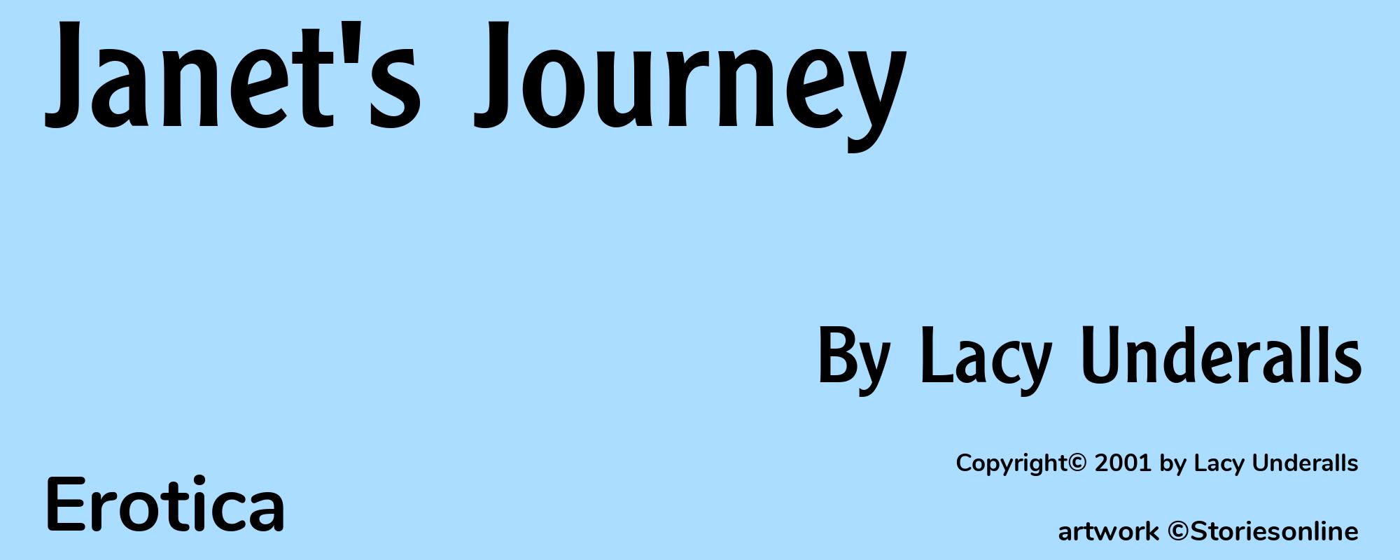 Janet's Journey - Cover
