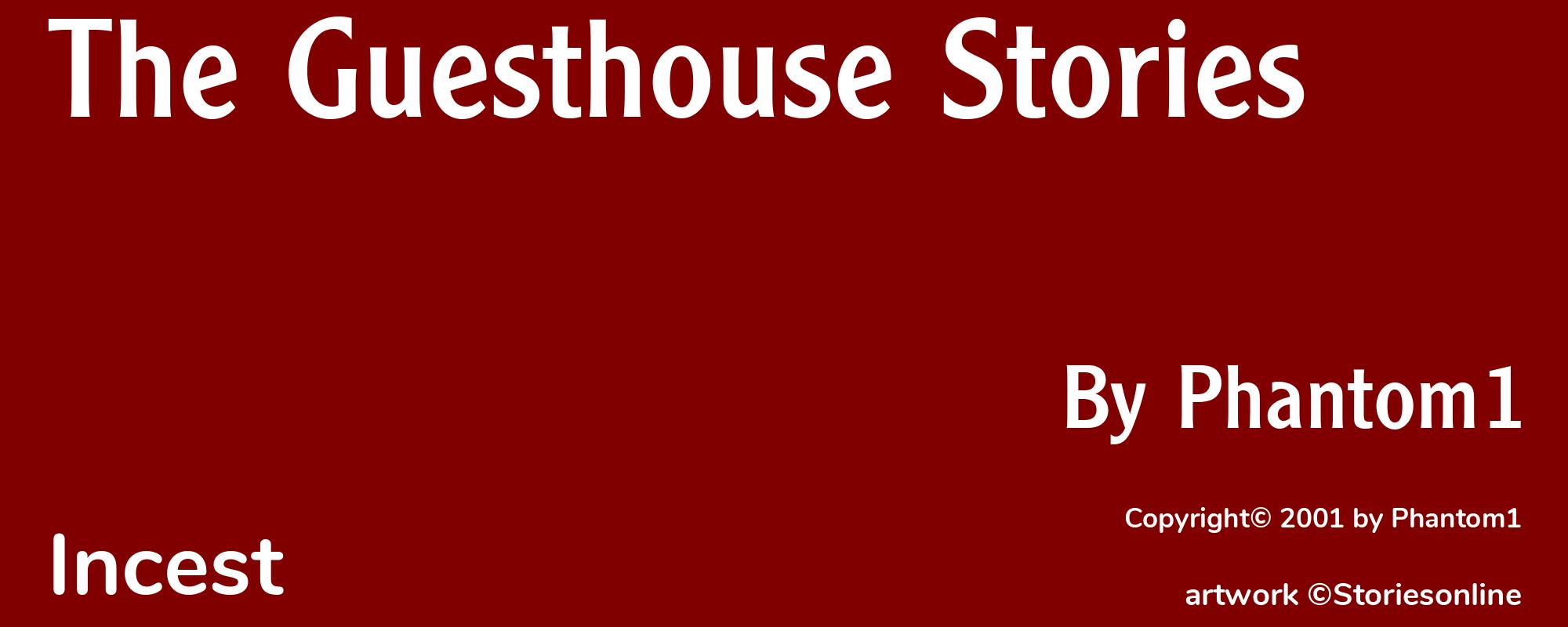 The Guesthouse Stories - Cover