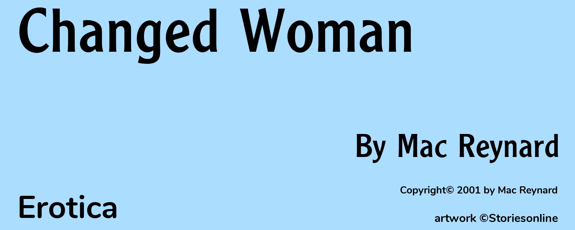 Changed Woman - Cover