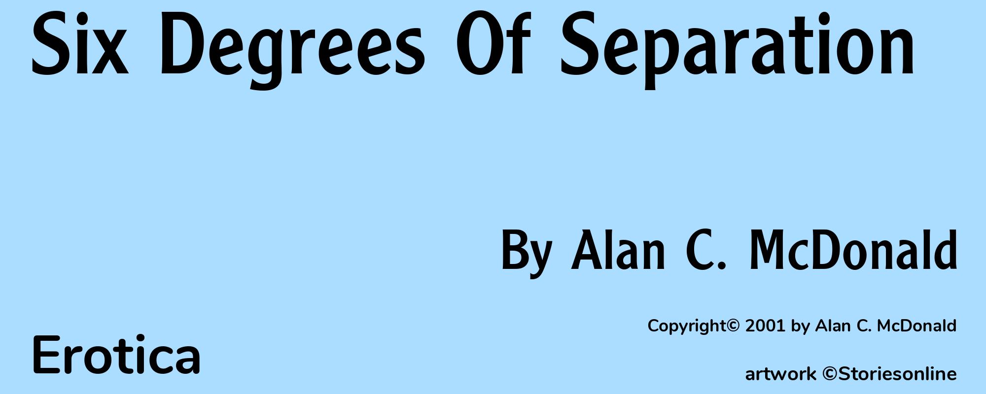 Six Degrees Of Separation - Cover