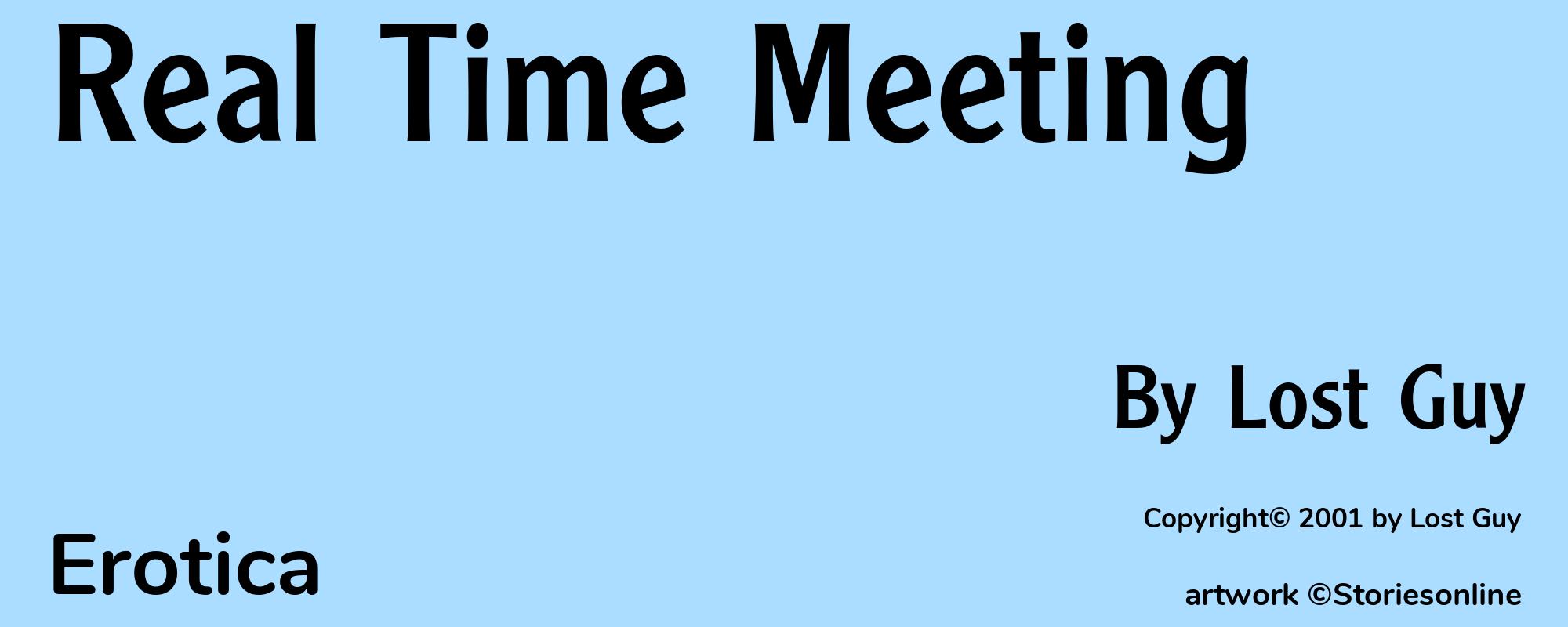 Real Time Meeting - Cover