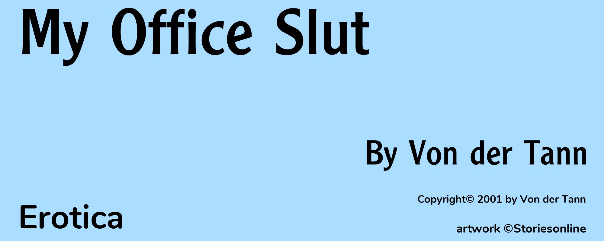 My Office Slut - Cover