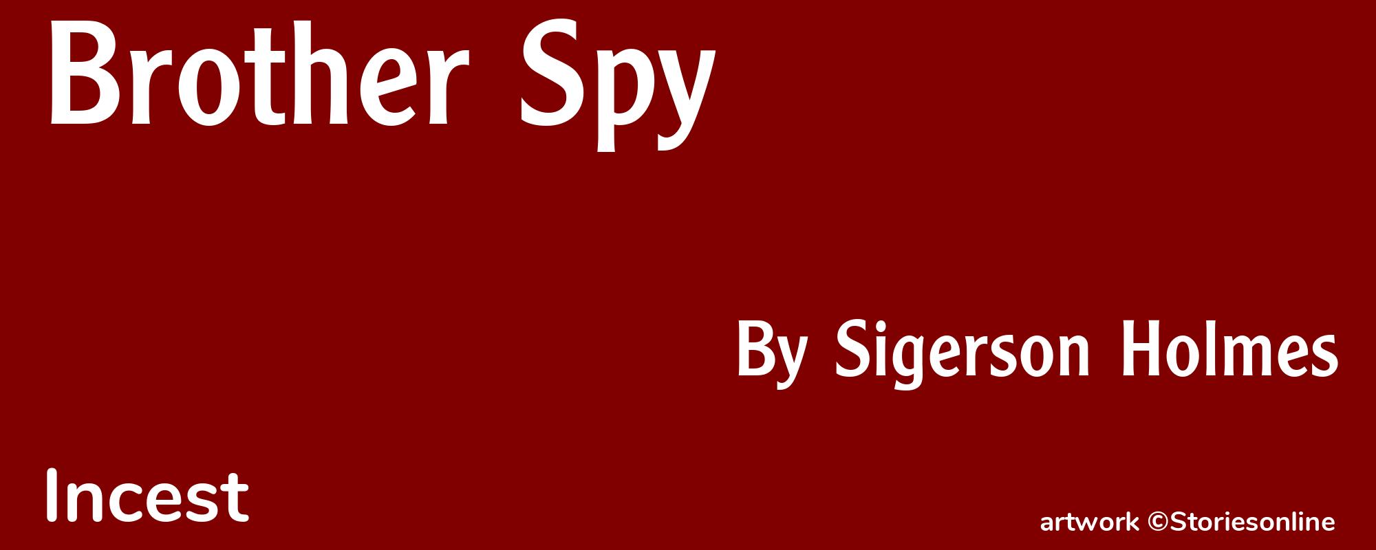 Brother Spy - Cover
