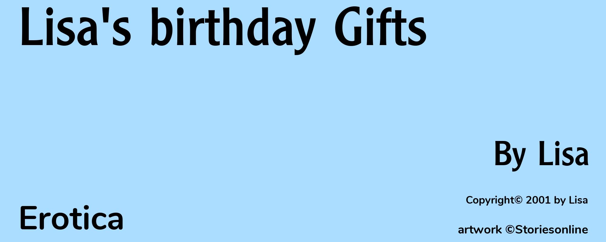 Lisa's birthday Gifts - Cover