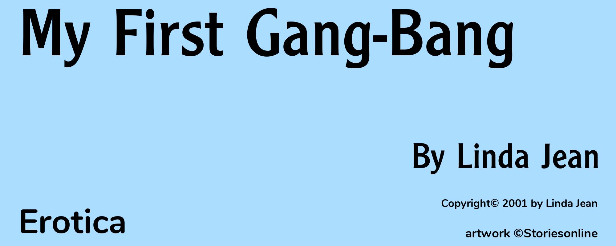 My First Gang-Bang - Cover