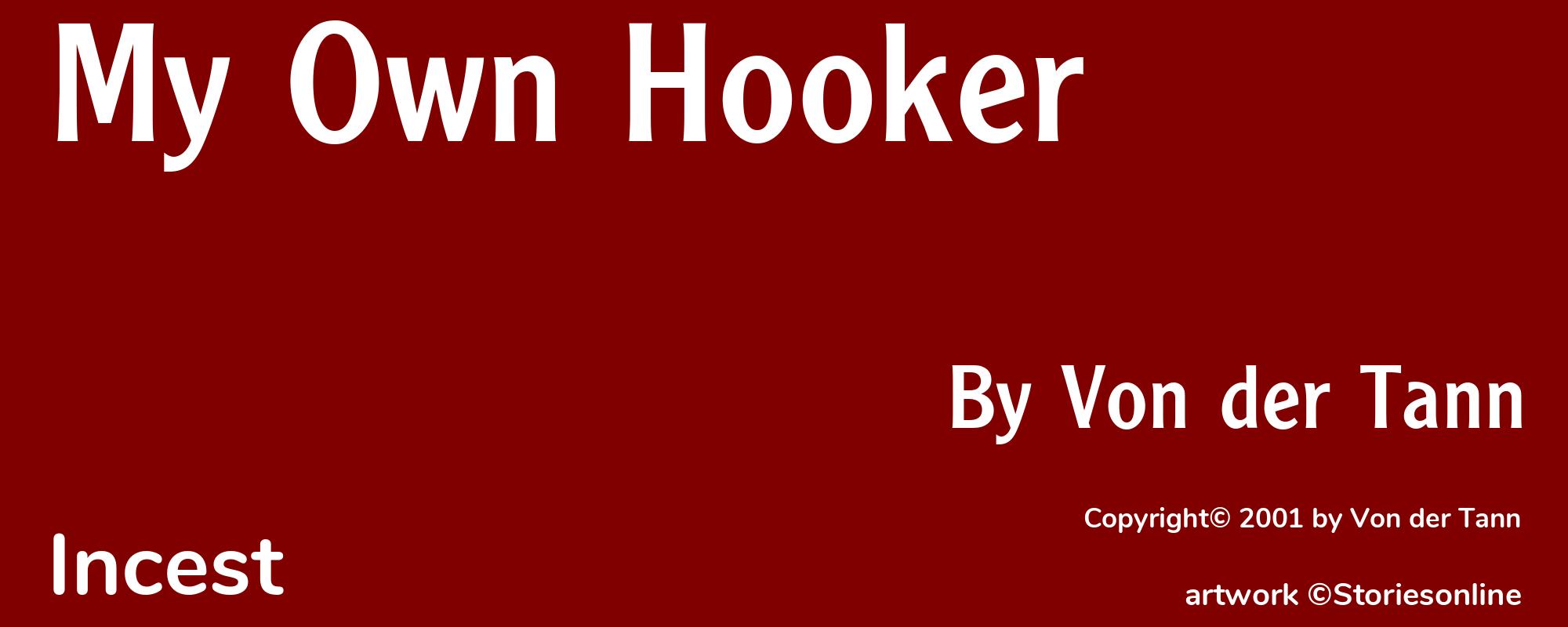 My Own Hooker - Cover