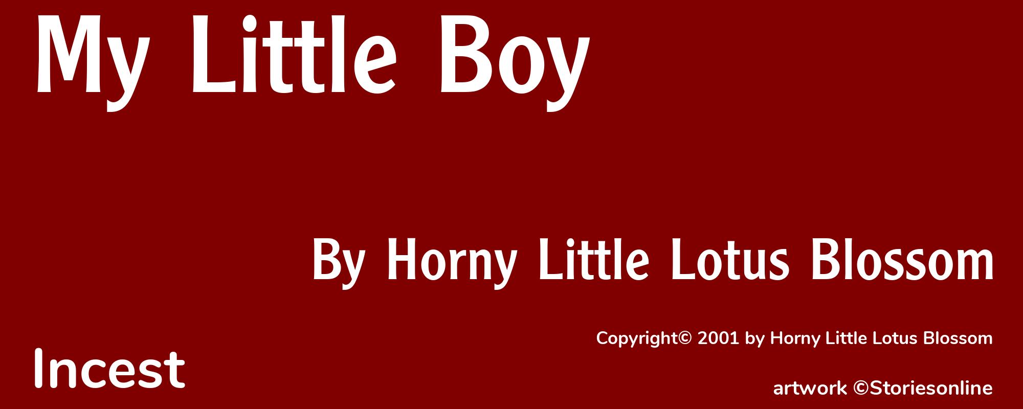 My Little Boy - Cover