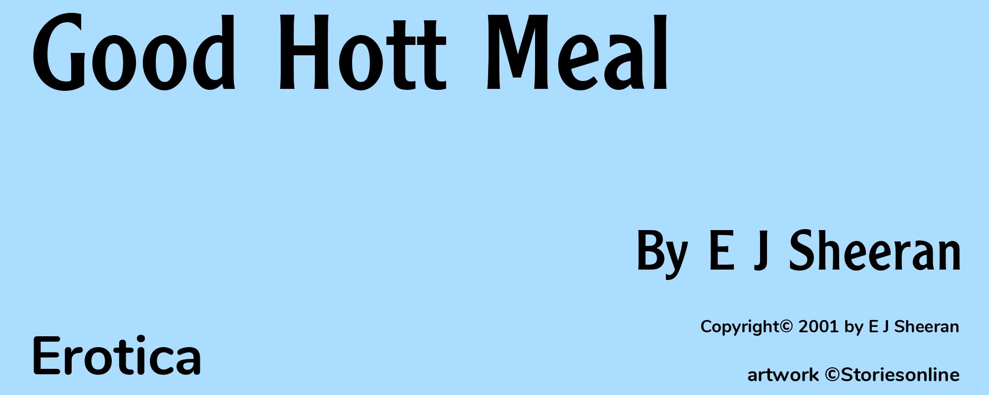 Good Hott Meal - Cover