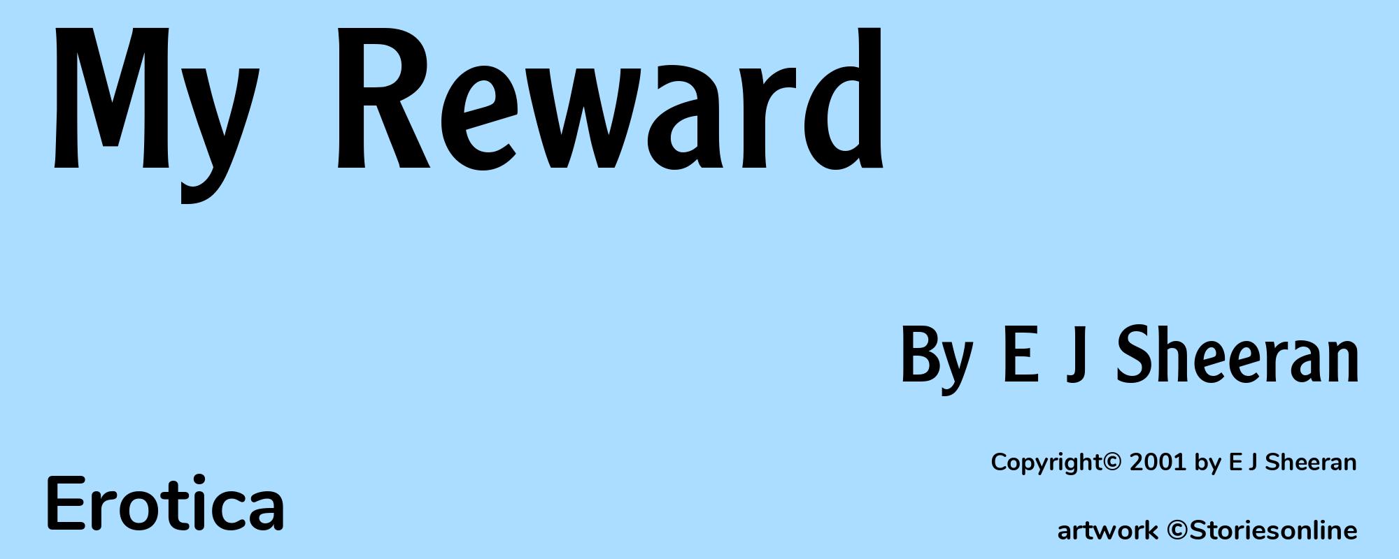 My Reward - Cover