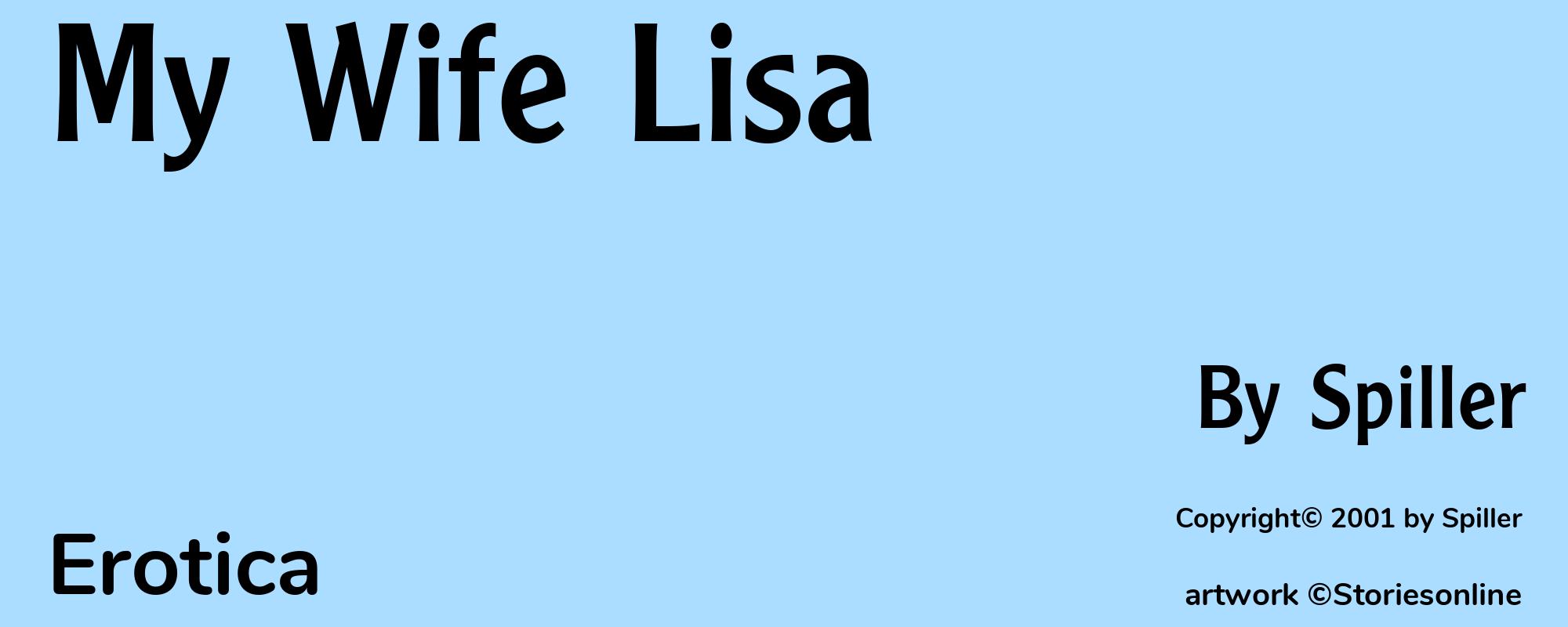 My Wife Lisa - Cover