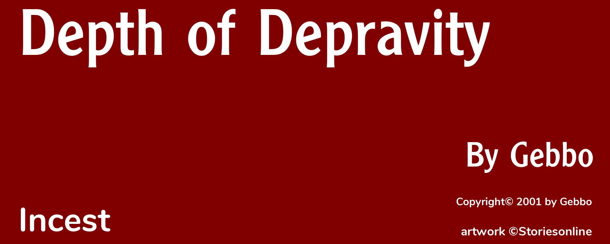 Depth of Depravity - Cover