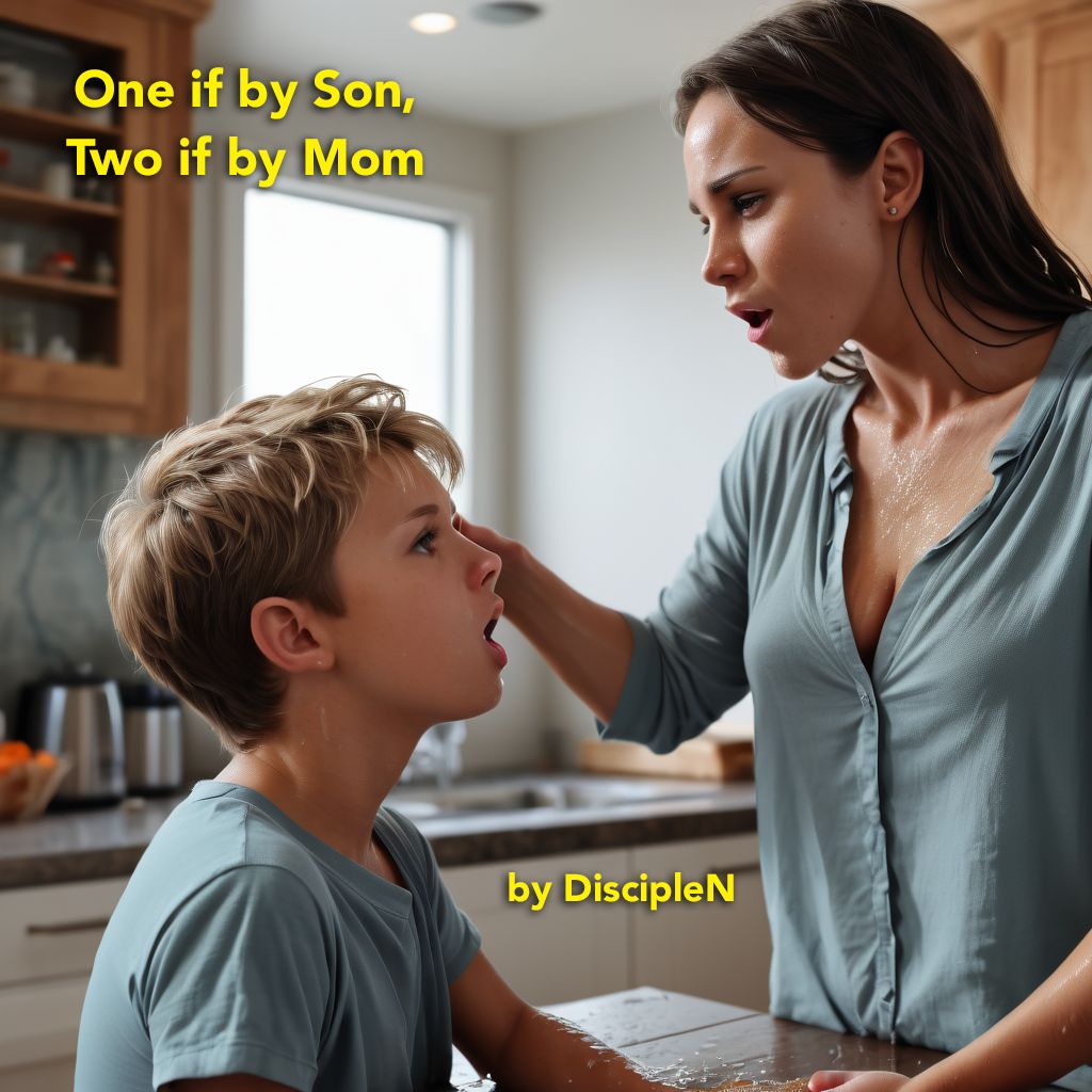 One if by Son, Two if by Mom - Cover