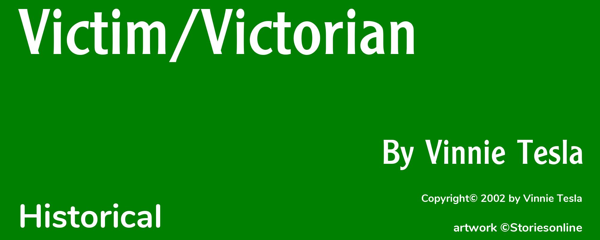 Victim/Victorian - Cover