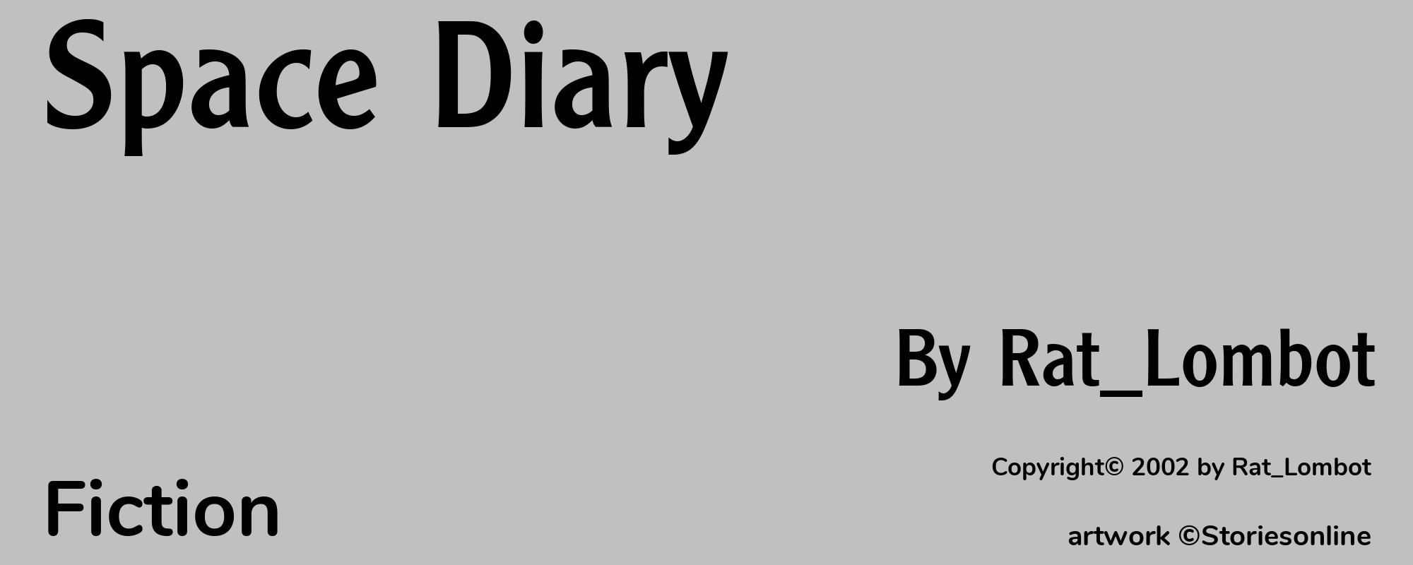 Space Diary - Cover