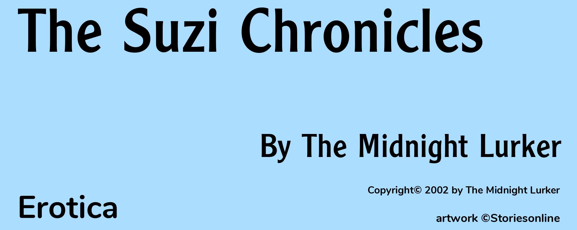 The Suzi Chronicles - Cover