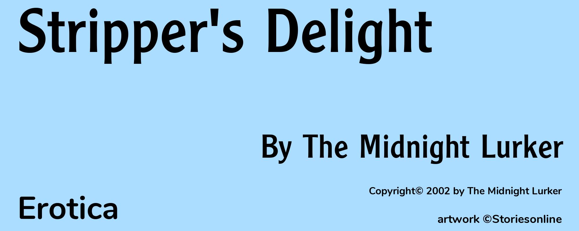 Stripper's Delight - Cover