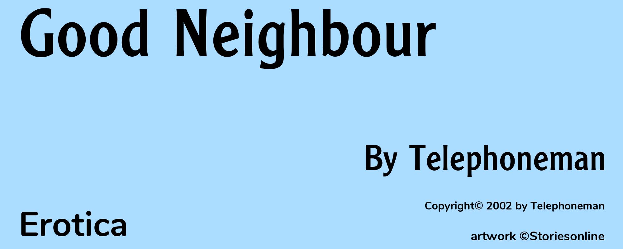 Good Neighbour - Cover
