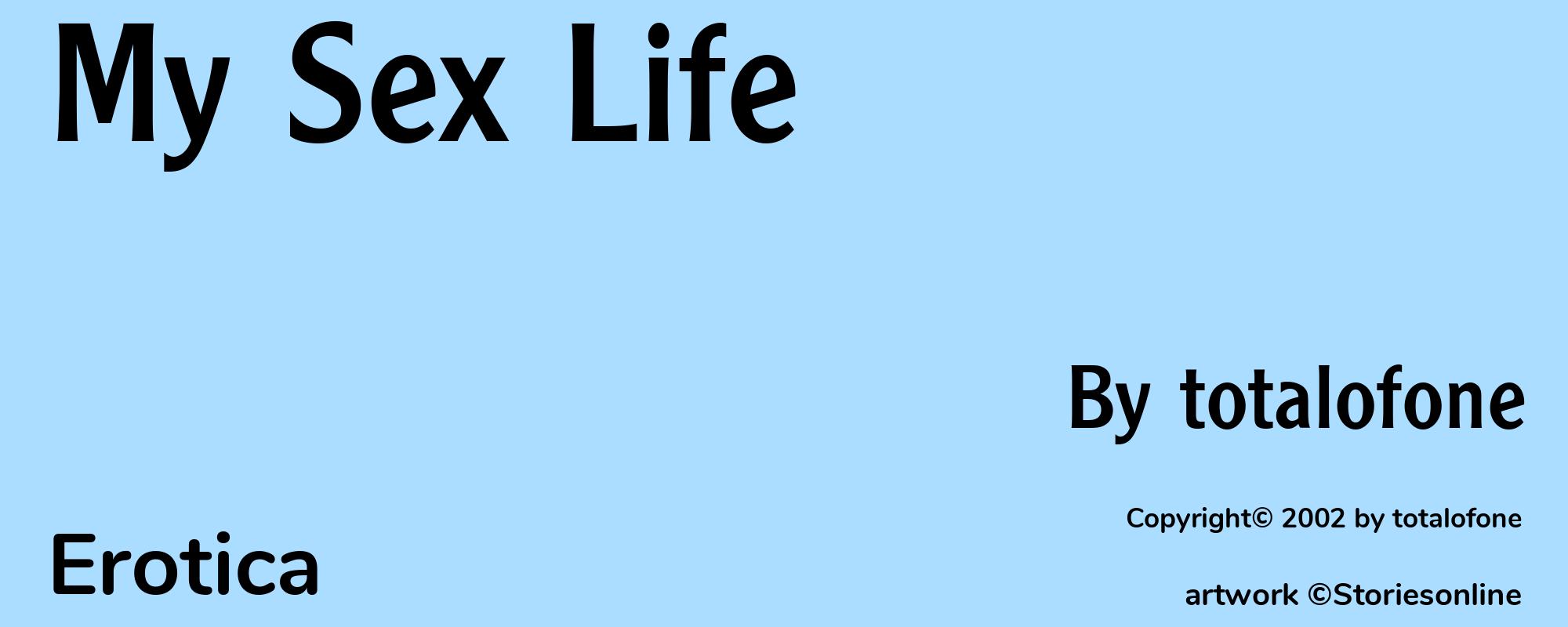 My Sex Life - Cover