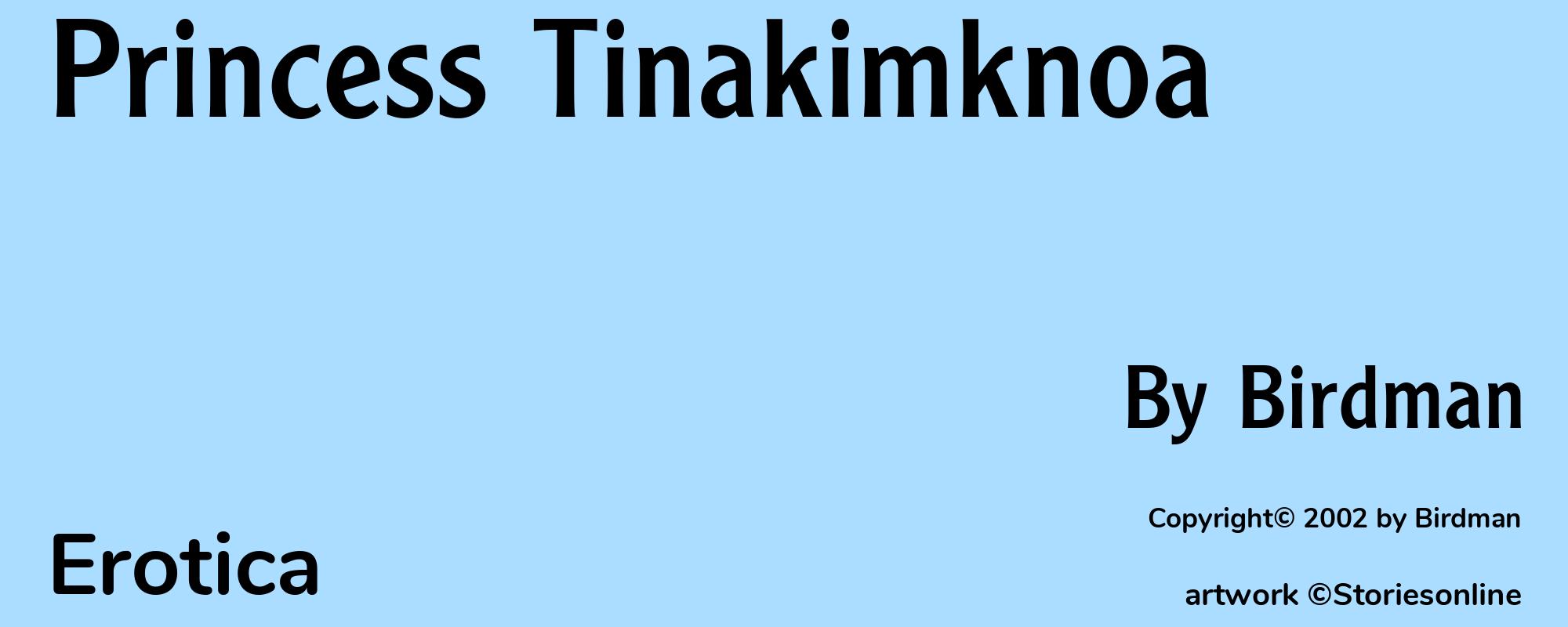 Princess Tinakimknoa - Cover