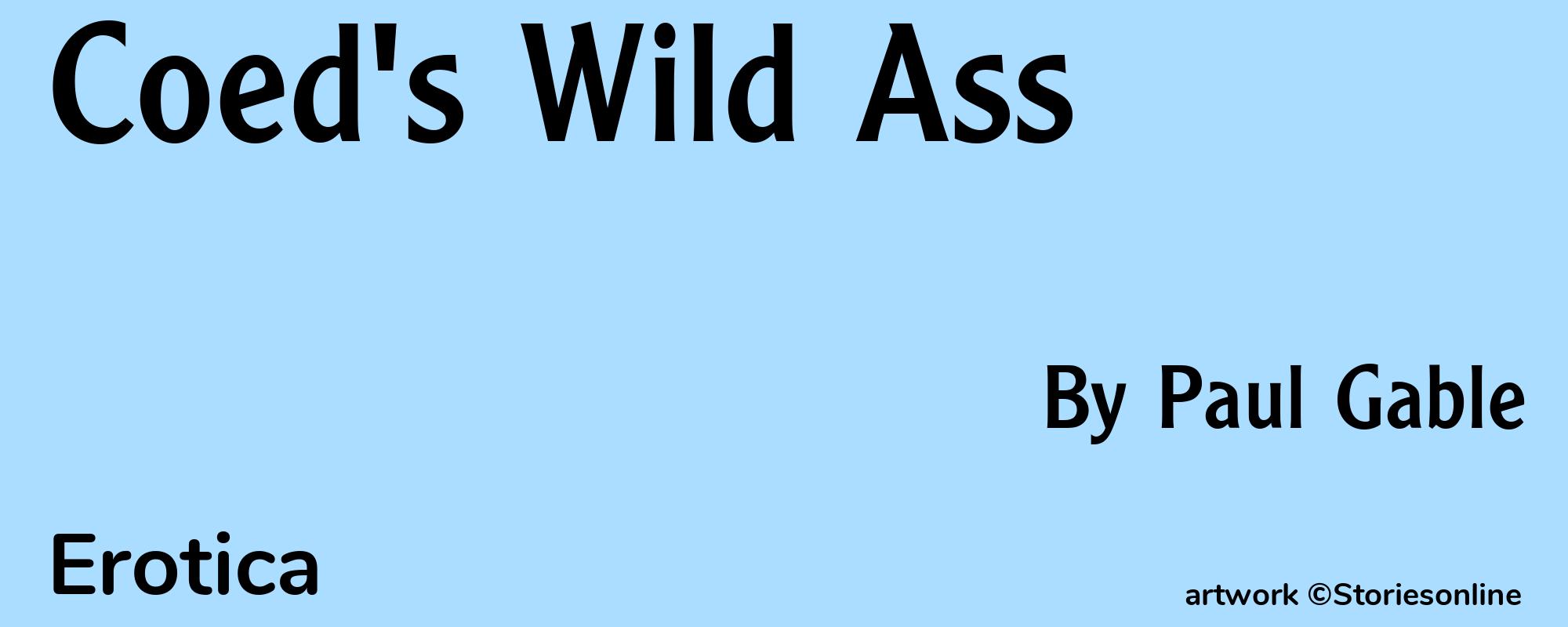 Coed's Wild Ass - Cover
