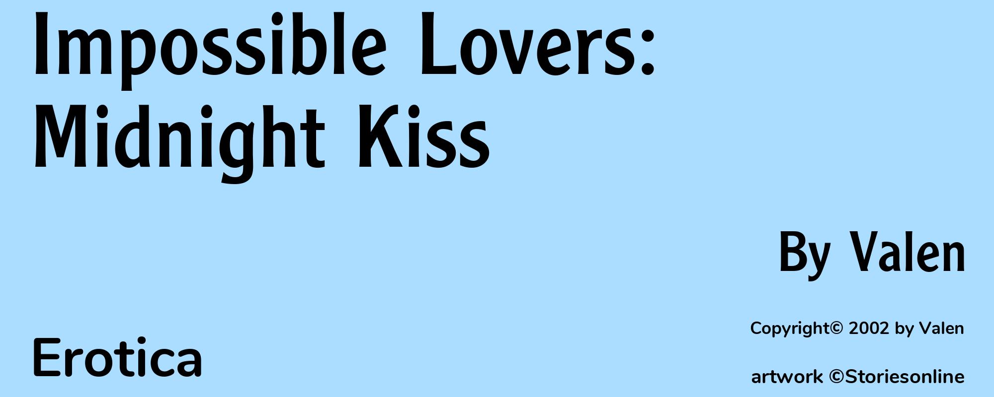 Impossible Lovers: Midnight Kiss - Cover