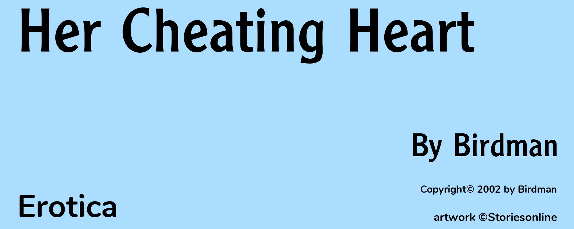 Her Cheating Heart - Cover