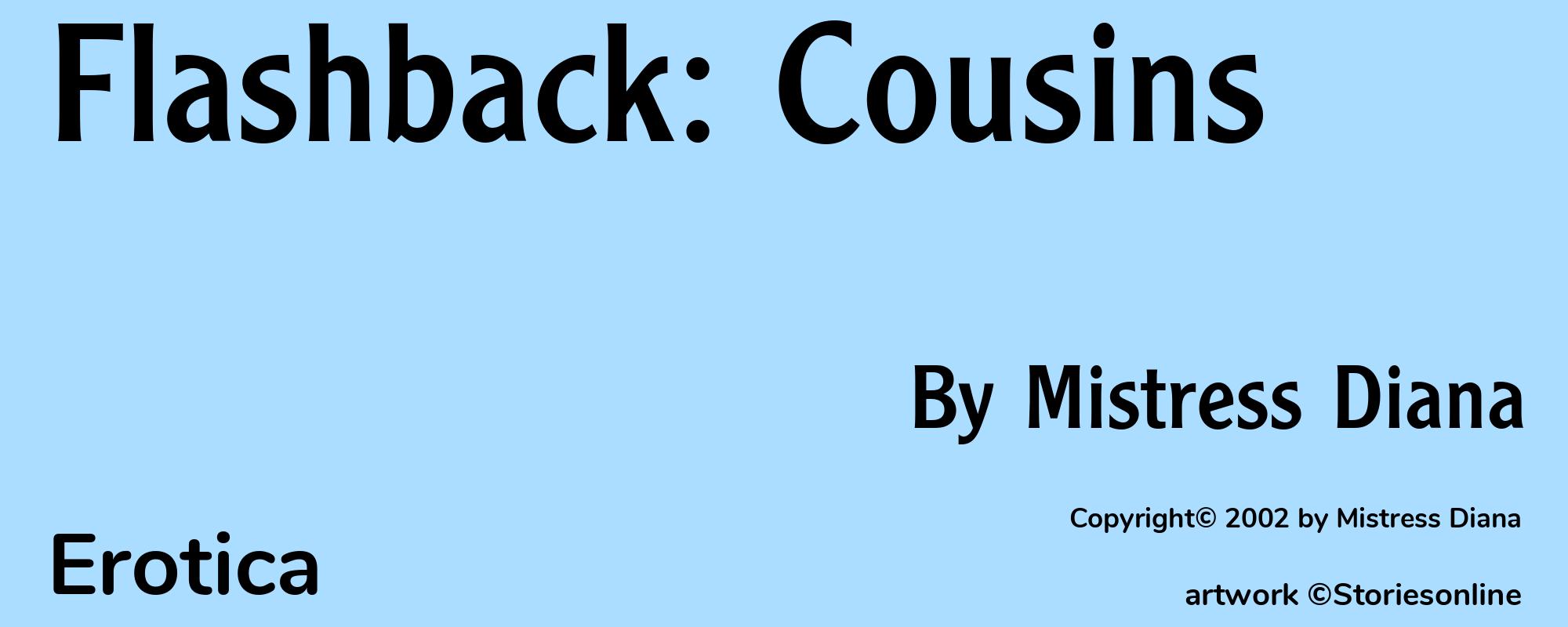 Flashback: Cousins - Cover