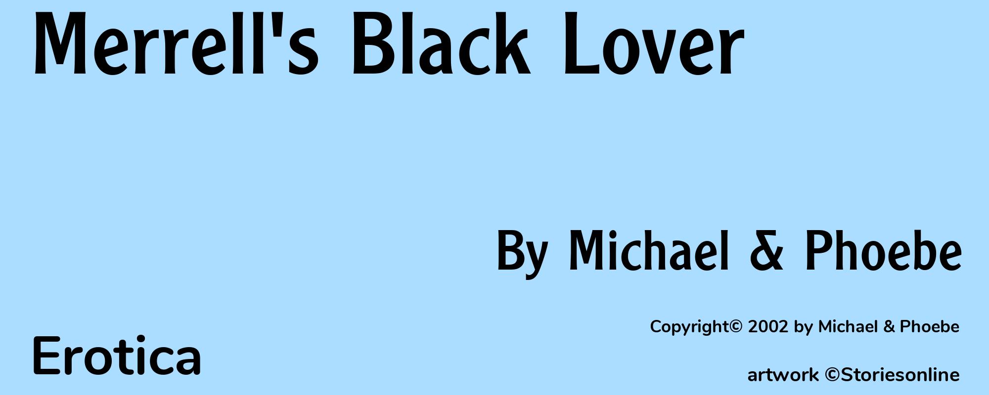 Merrell's Black Lover - Cover