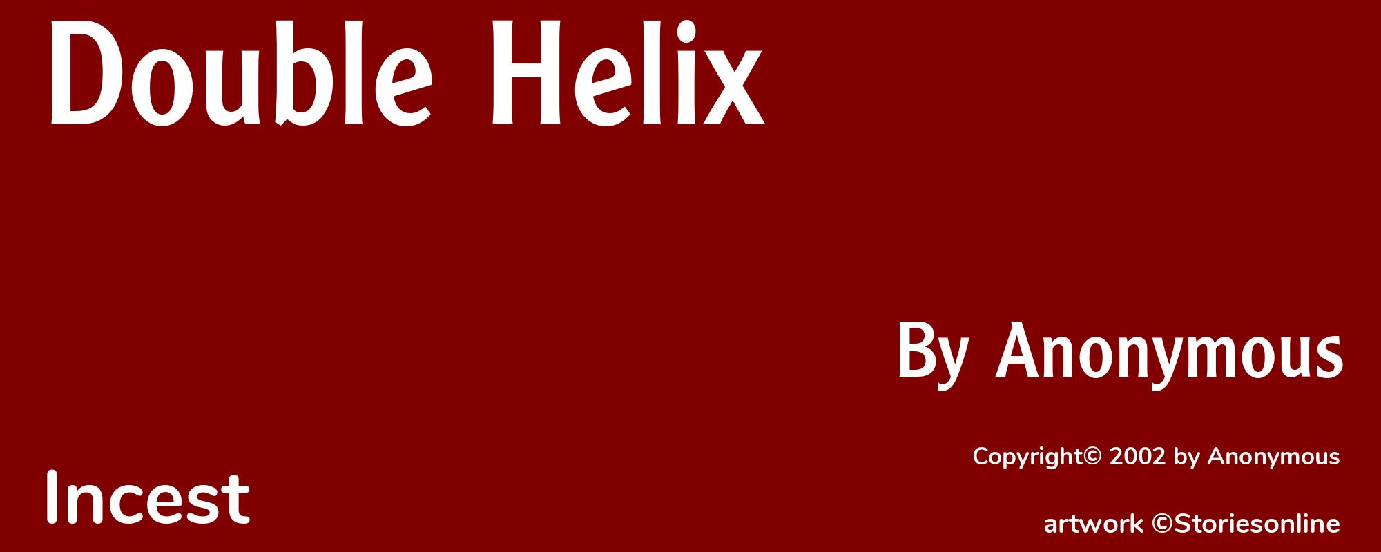 Double Helix - Cover