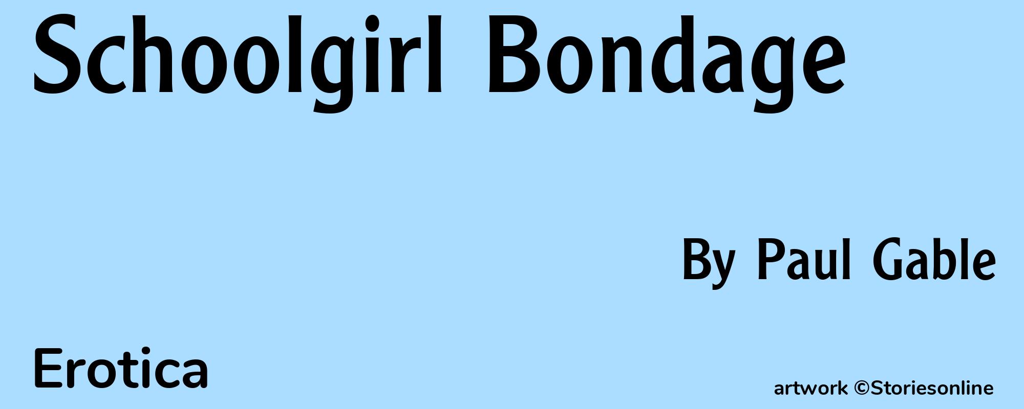 Schoolgirl Bondage - Cover