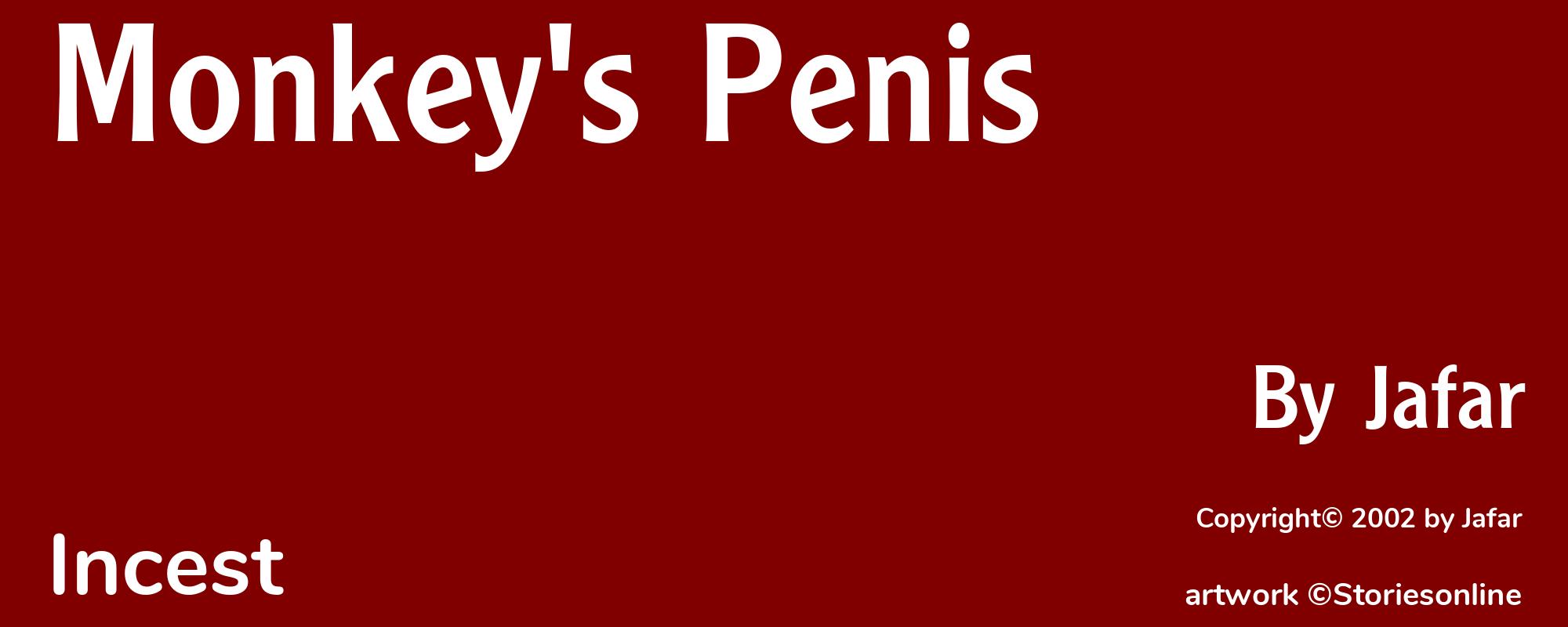 Monkey's Penis - Cover