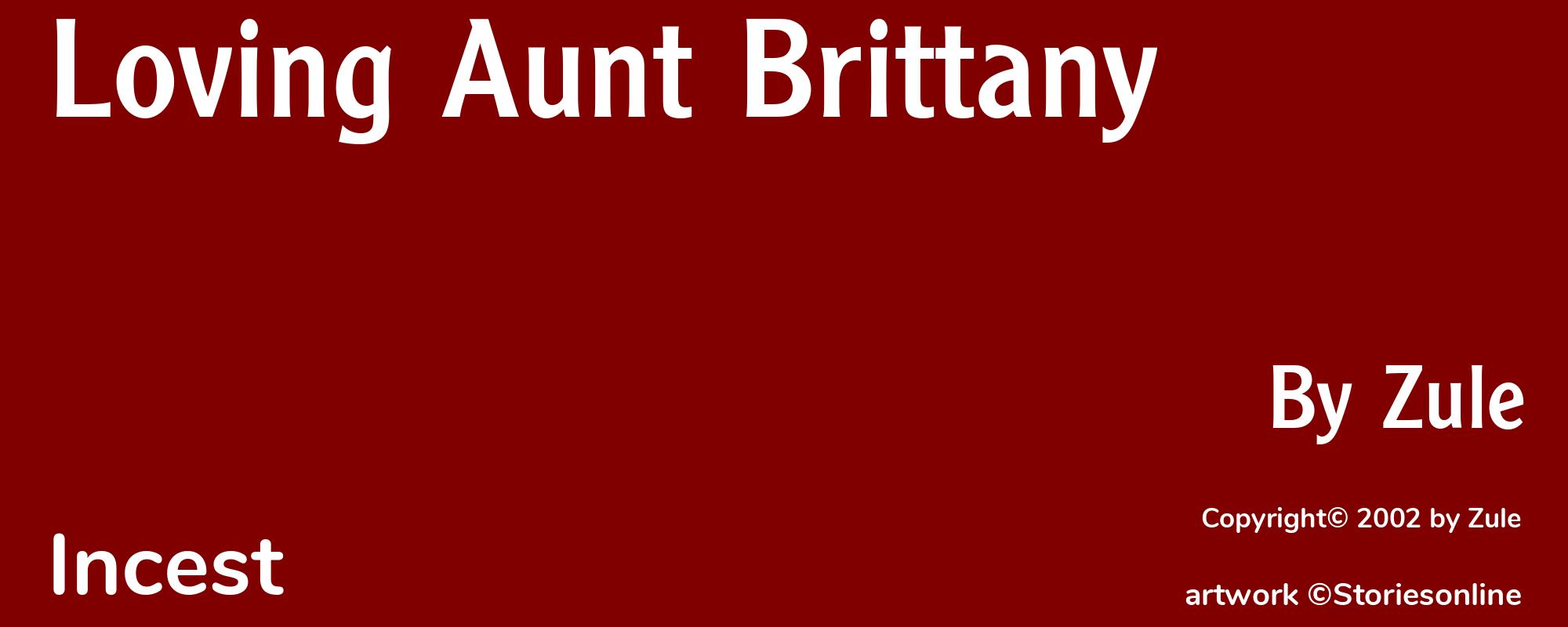 Loving Aunt Brittany - Cover