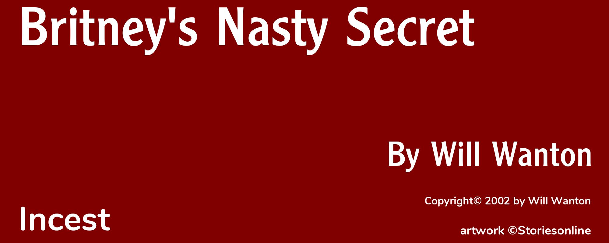 Britney's Nasty Secret - Cover