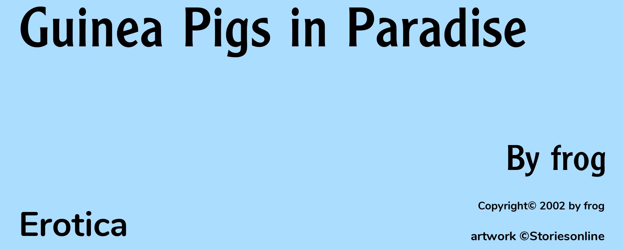 Guinea Pigs in Paradise - Cover