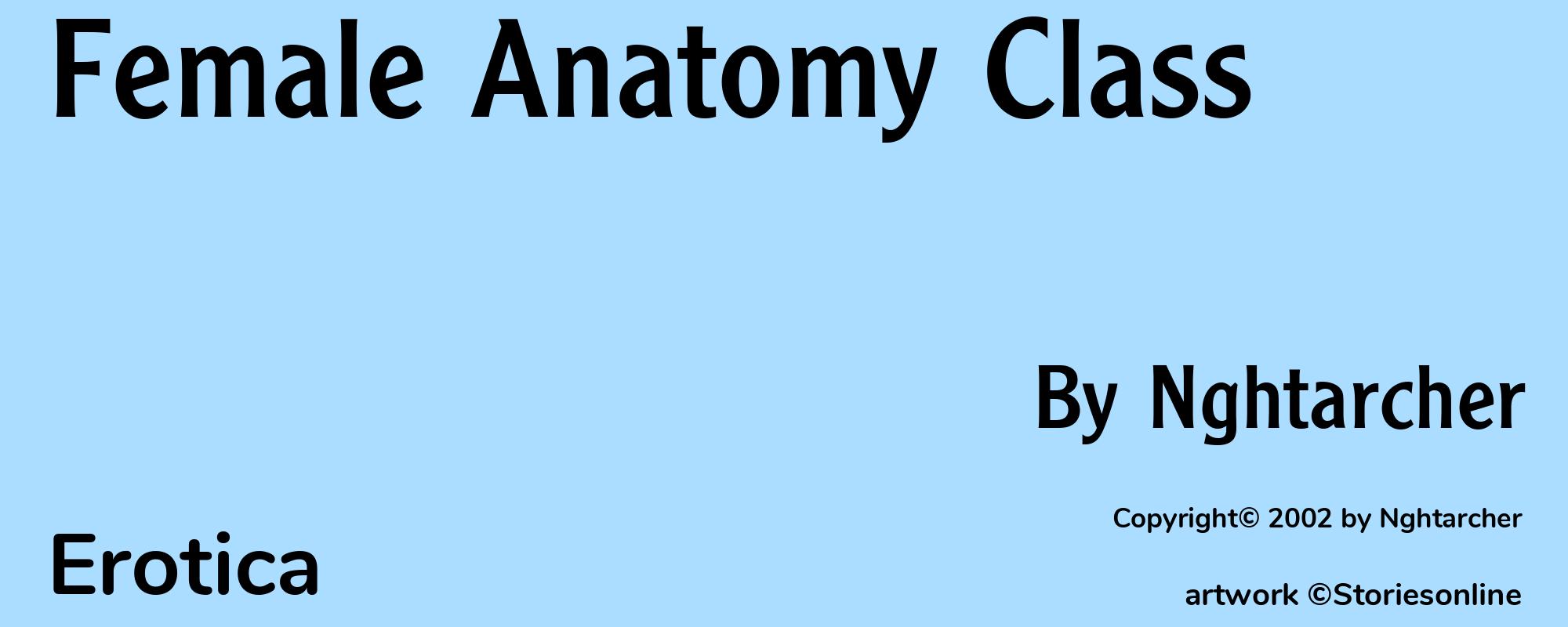 Female Anatomy Class - Cover
