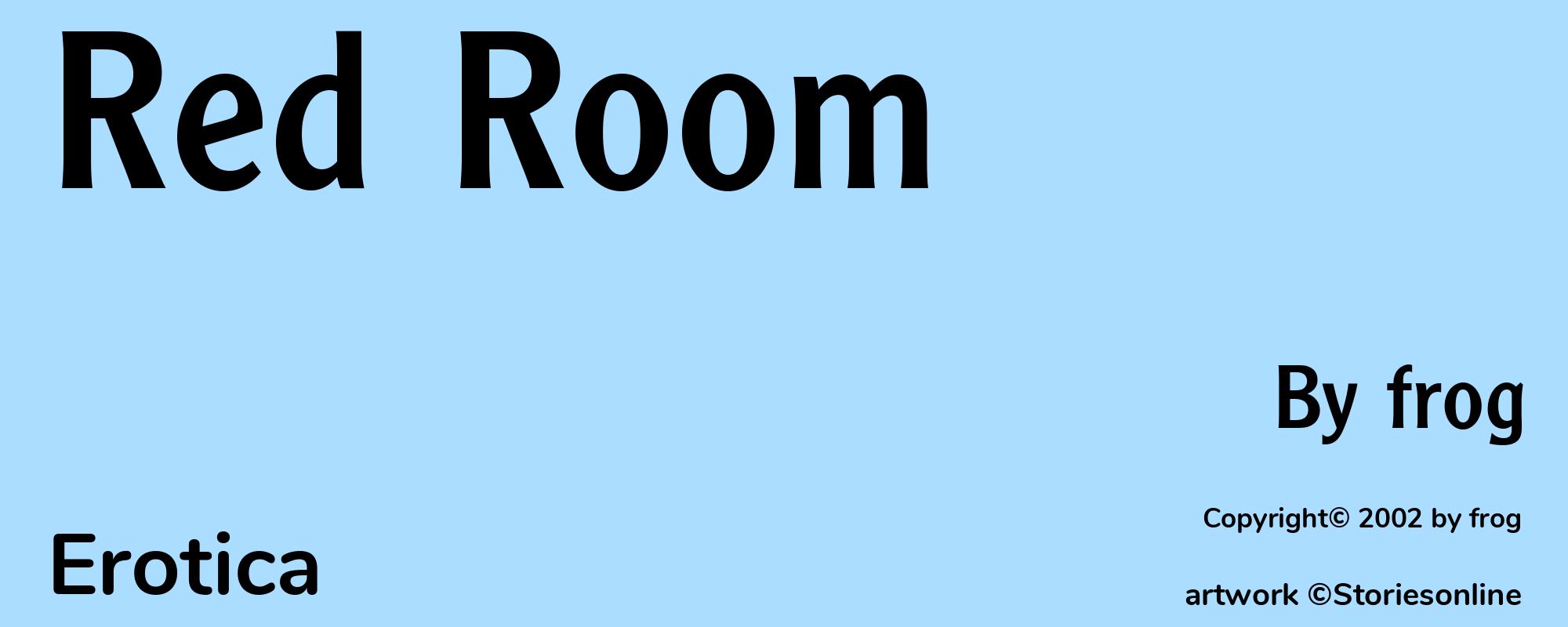 Red Room - Cover