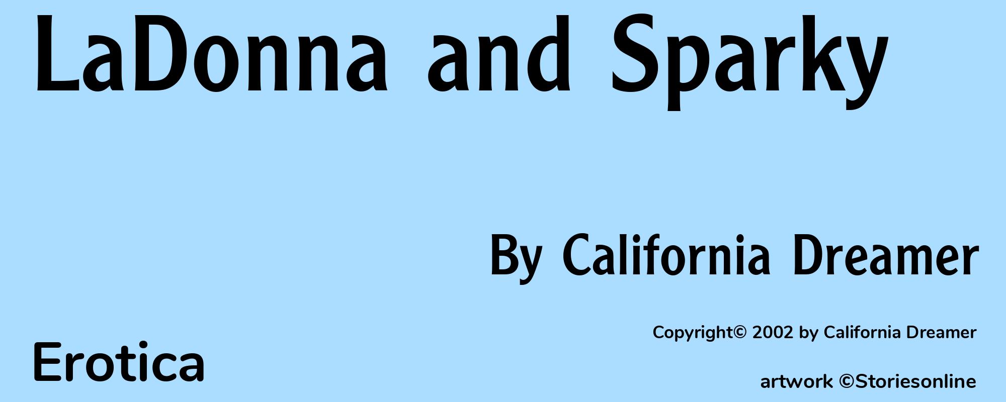 LaDonna and Sparky - Cover