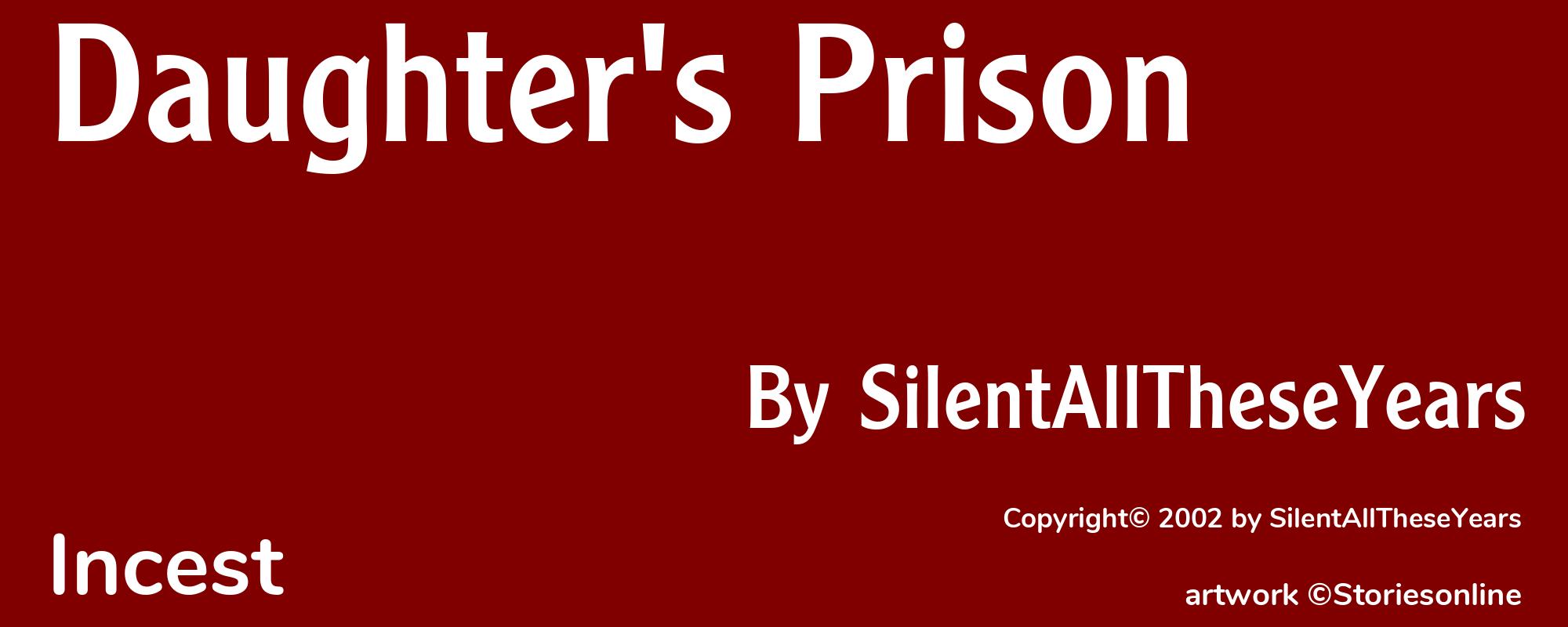 Daughter's Prison - Cover