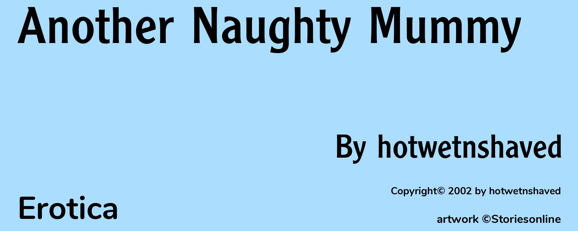 Another Naughty Mummy - Cover