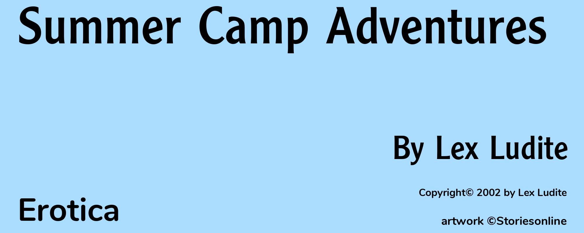 Summer Camp Adventures - Cover