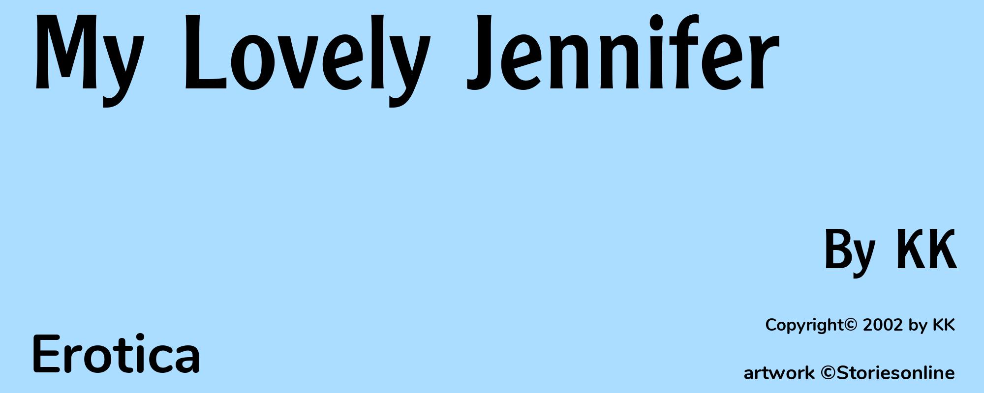 My Lovely Jennifer - Cover