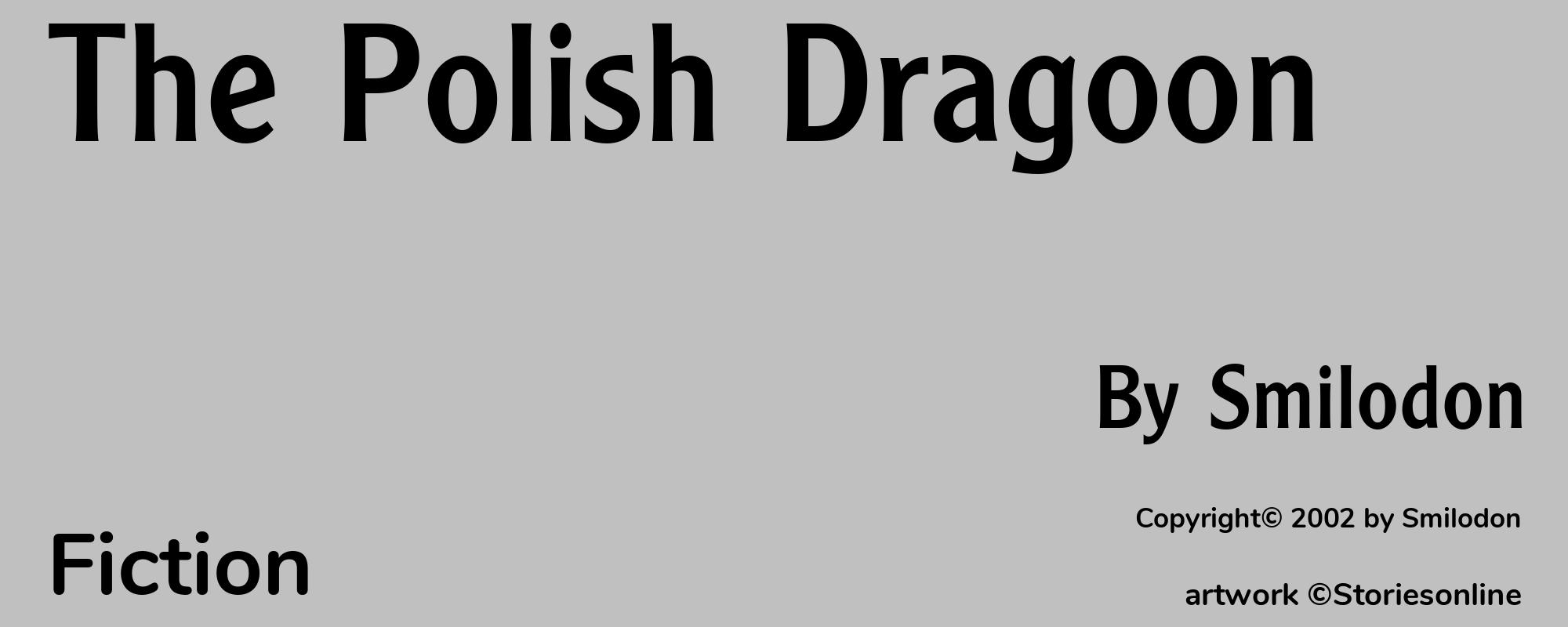The Polish Dragoon - Cover