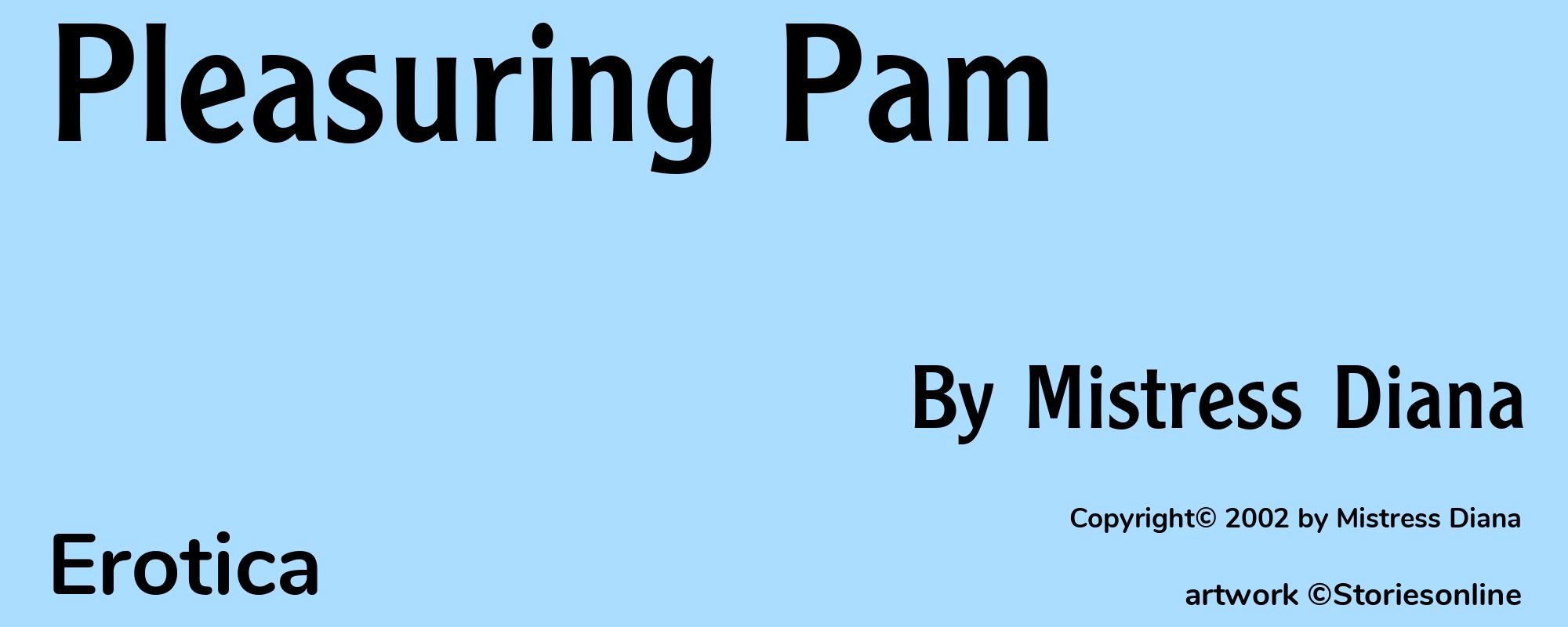Pleasuring Pam - Cover