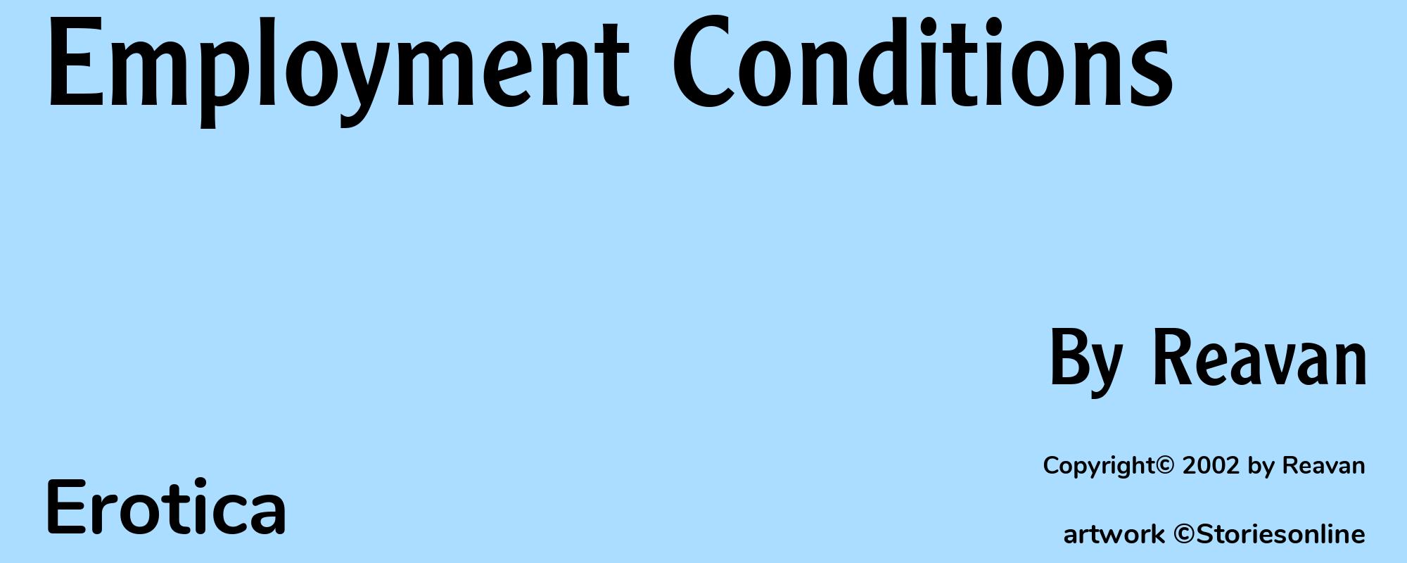 Employment Conditions - Cover