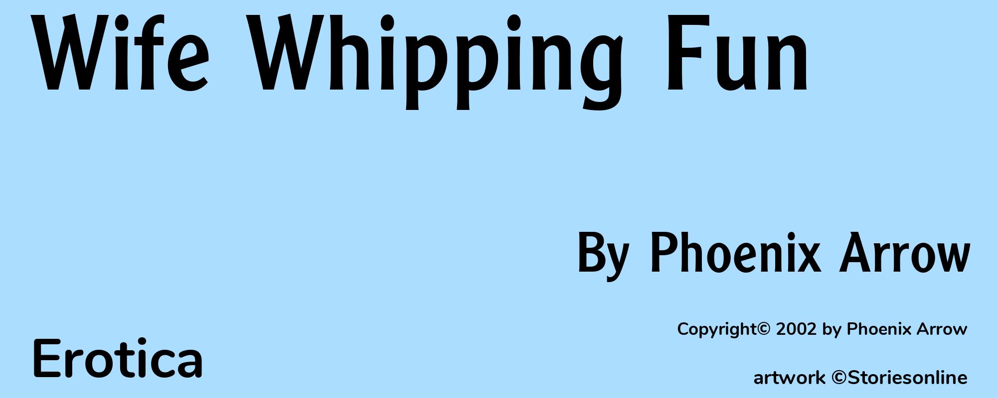 Wife Whipping Fun - Cover