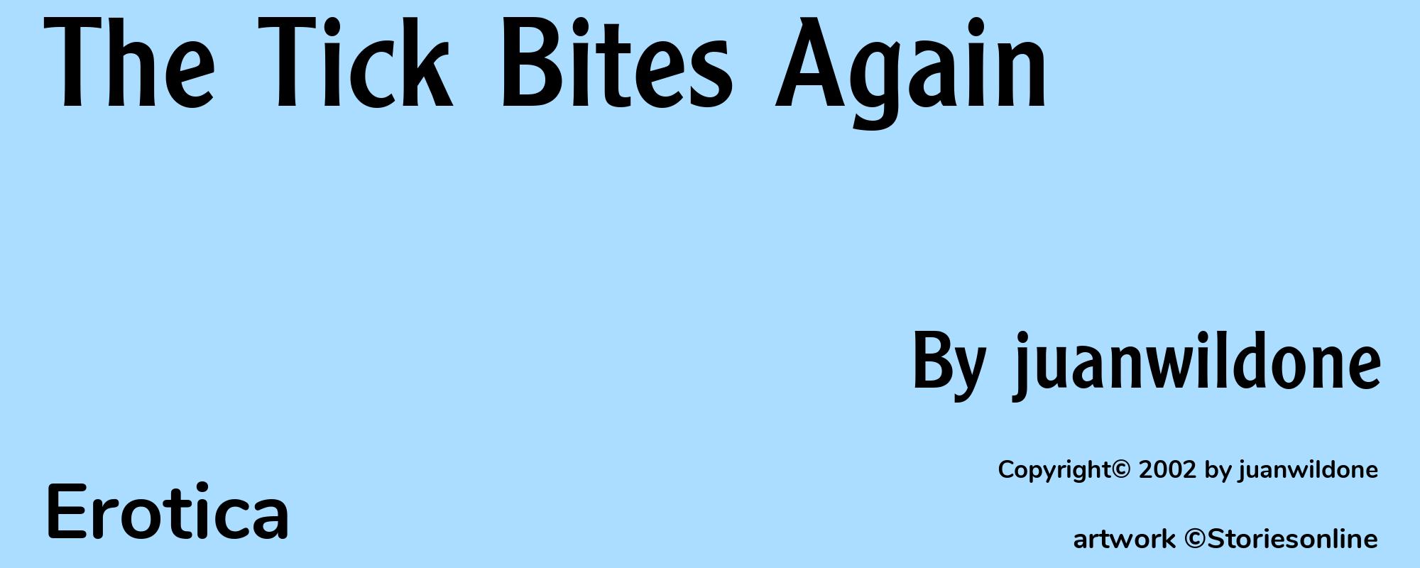 The Tick Bites Again - Cover